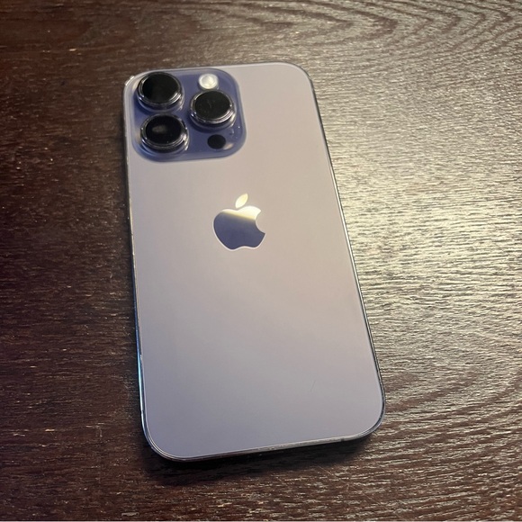 OEM Apple iPhone 14 Pro Back Housing Deep Purple Original Frame…